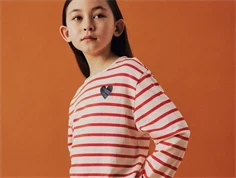 Name It grenadine stribet bluse